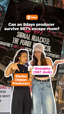 Do you have what it takes to survive a 987 escape room? From now to Nov 1 2026, challenge your friends to 987’s Signal Hijacked: The Purge Protocol escape room!   📍Xcape Singapore  #escaperoom #Singapore #8dayssg #8dayssgtrending #sgtiktok @Mediacorp 987 @GlowUpGeorgie 