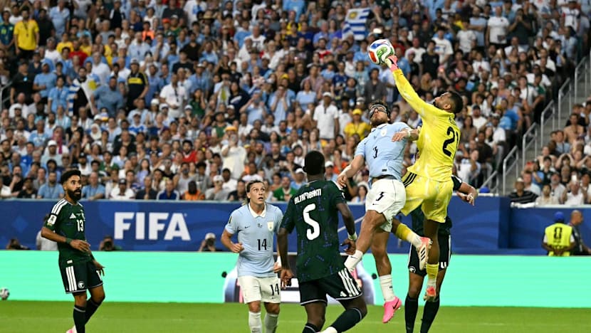Uruguay held to 1-1 draw by Saudi Arabia in World Cup opener
