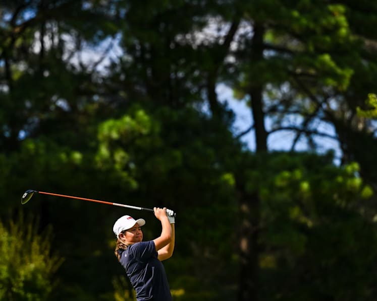 Singapore's Shannon Tan holds two-shot lead at halfway mark of Asian Games golf