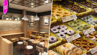 Mister Donut Opening 2nd S’pore Outlet, A Dine-In Cafe With Drinks