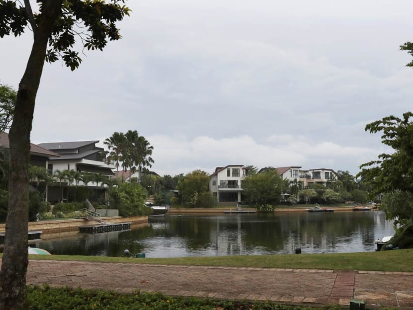 A file photo of properties at Sentosa.