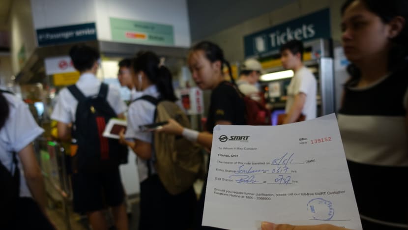 Don't worry, MOE tells PSLE students affected by MRT delays