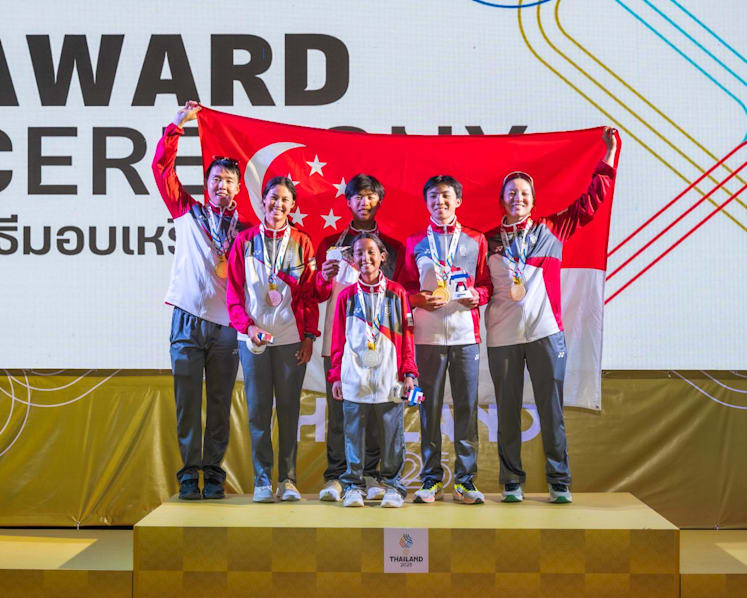 Singapore sailors Ethan Chia, Jania Ang and Ryan Lo win SEA Games golds