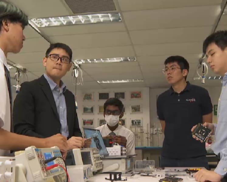 NUS High School students build nanosatellite, eye space launch next March