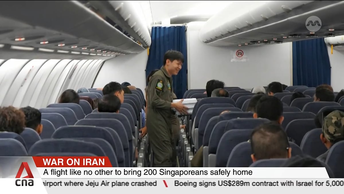 First RSAF evacuation flight from Saudi Arabia arrives in Singapore ...