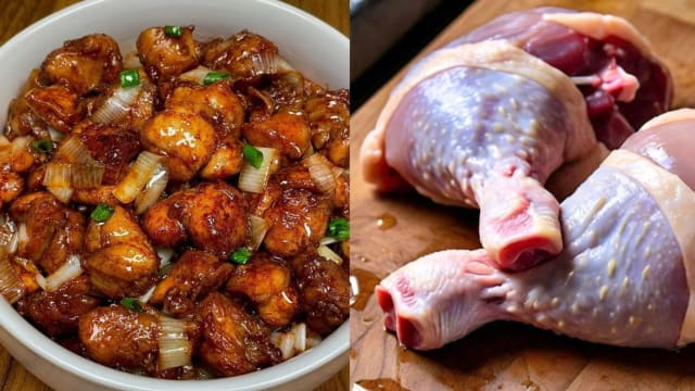 食谱：葱烧鸡