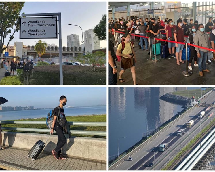 As it happened: Singapore-Malaysia land border reopening