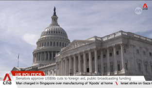 US Senate approves US$9b cuts to foreign aid, public broadcasting funding 