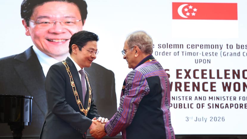 PM Wong awarded Timor-Leste's top honour for Singapore's contributions in nation-building