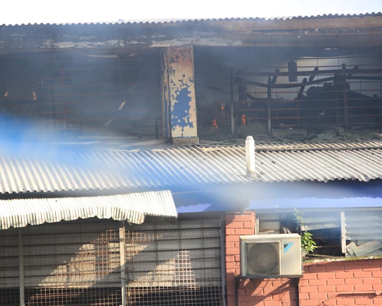 Massive fire put out at Toa Payoh Industrial Park