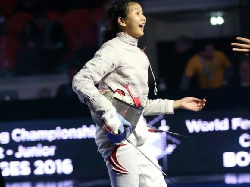 S’pore fencer, 16, makes history by winning world cadet title