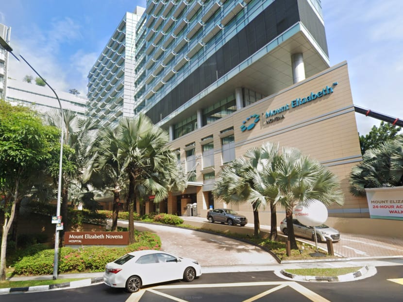 A nurse working at Mount Elizabeth Novena Hospital (pictured) who was not involved in patient care has contracted the coronavirus.