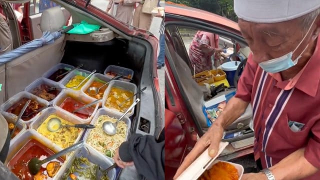马国老伯卖饭每份仅1.47元 网民吁顾客“手下留情”