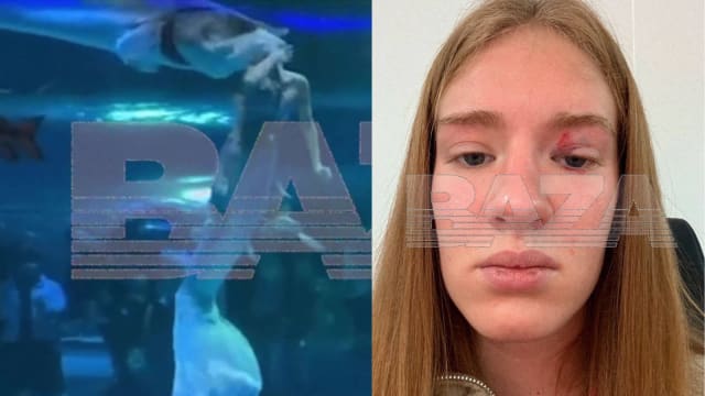 中国水族馆美人鱼表演突遭大鱼袭击 访客惊叫连连