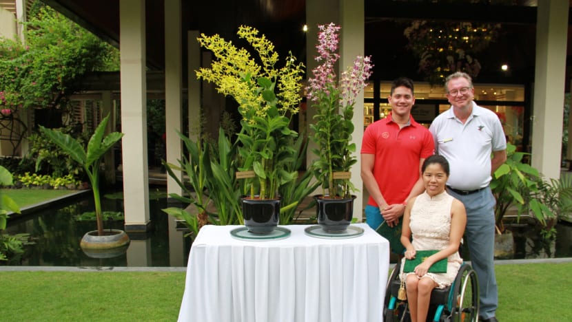 Joseph Schooling, Yip Pin Xiu have orchids named after them