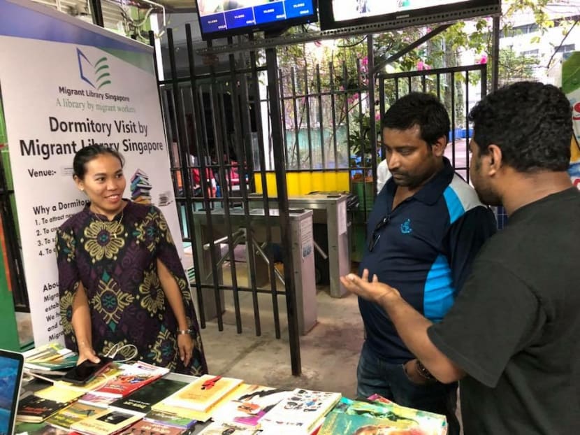The Migrant Library Singapore aims to help other workers in Singapore stay connected to their mother tongues and cultural heritage through reading.