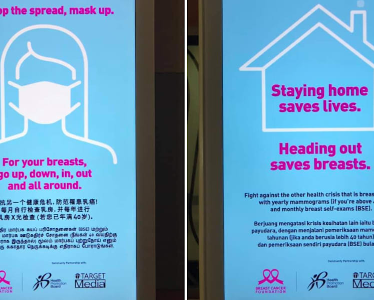 Breast Cancer Foundation apologises for causing ‘any confusion or offence to anyone’ after posters drew flak