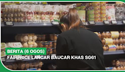 BERITA (6 Ogos) | FairPrice lancar baucar khas SG61