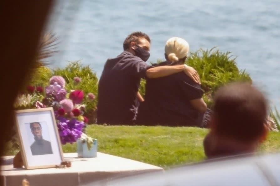 Michael B Jordan, Lupita Nyong'o And More Attend Chadwick Boseman's(02)