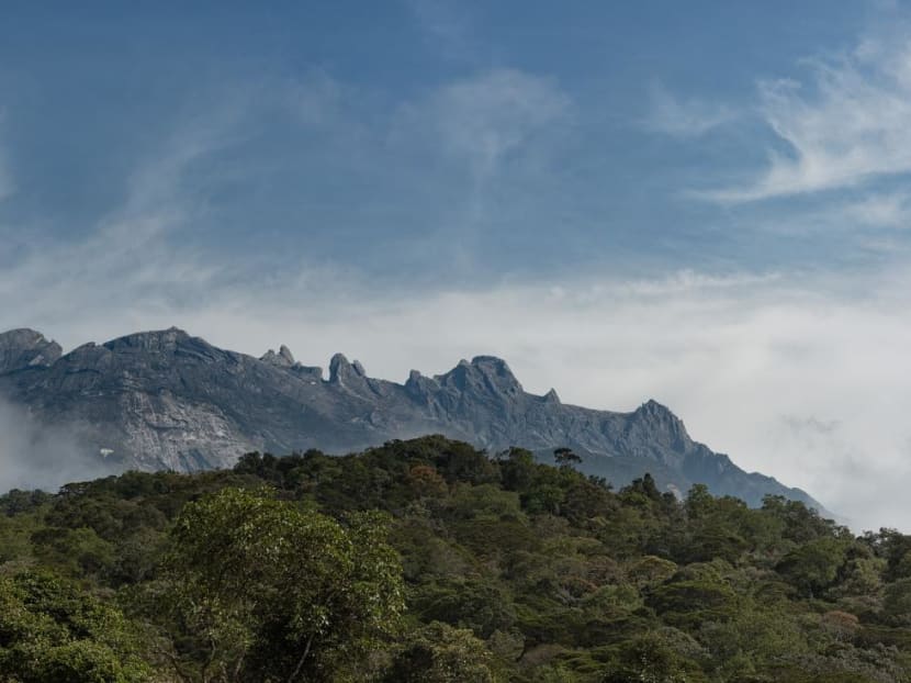 Mount Kinabalu in Sabah, Malaysia. 
