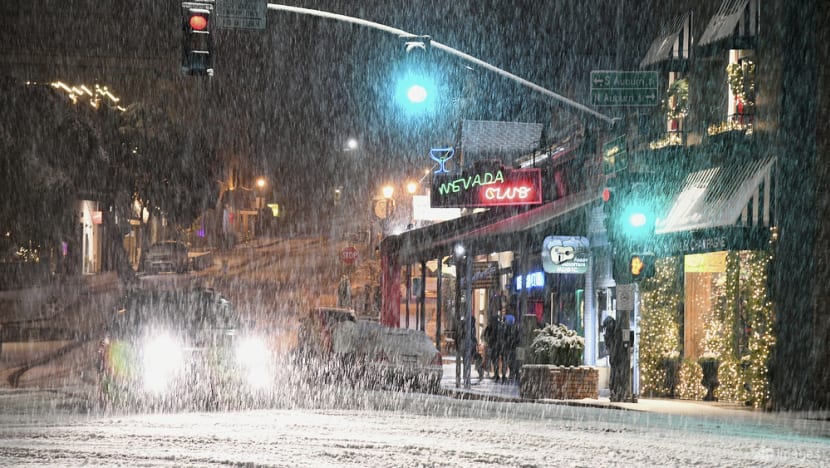 Parts of California get a White Christmas after snowfall Parts of California get a White Christmas after snowfall
