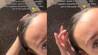 Australian Woman Says Washing Her Hair With S'pore Water Makes It So Clean, It Literally Squeaks