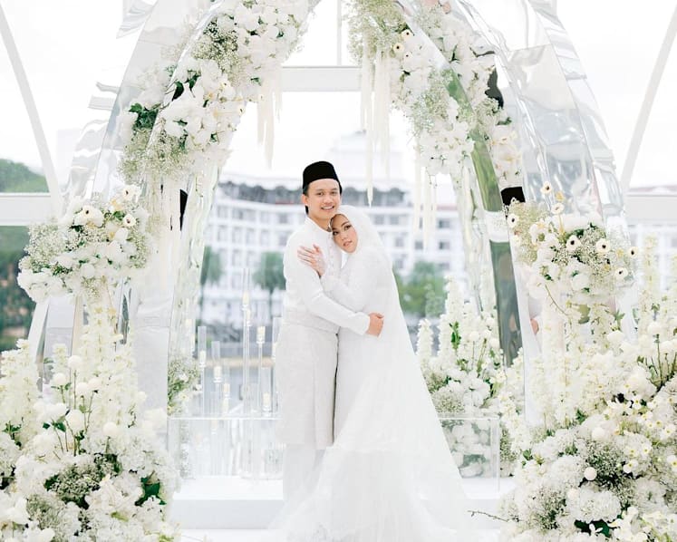 Malaysian singer Shila Amzah marries influencer Ubaidillah Zulkefli