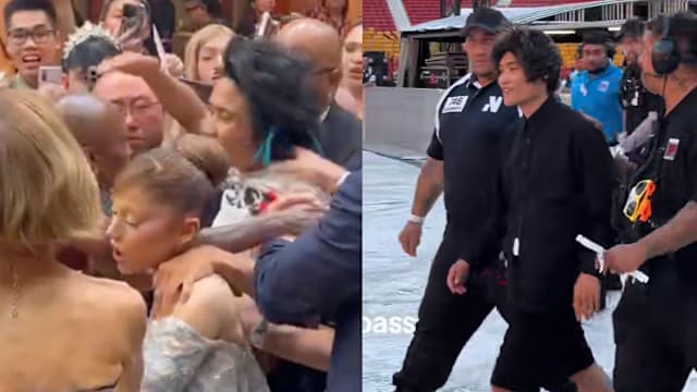 曾在本地电影红毯强抱Ariana Grande遭起诉，澳籍网红被Lady Gaga演唱会请离场！