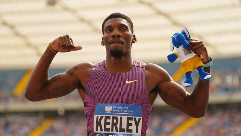 Olympic sprint medalist Kerley handed two-year ban by Athletics Integrity Unit
