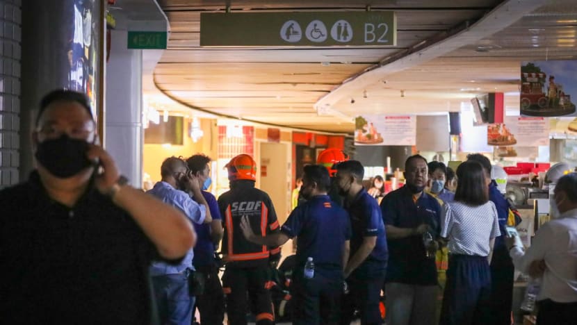 50 people evacuated after fire breaks out in electrical room at VivoCity mall, no injuries reported