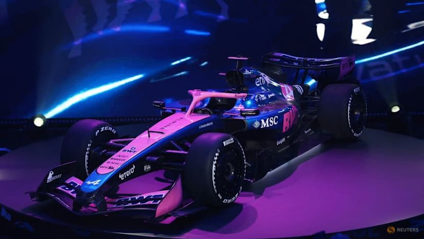 The only way is up for Alpine as new F1 car launched on a cruise liner
