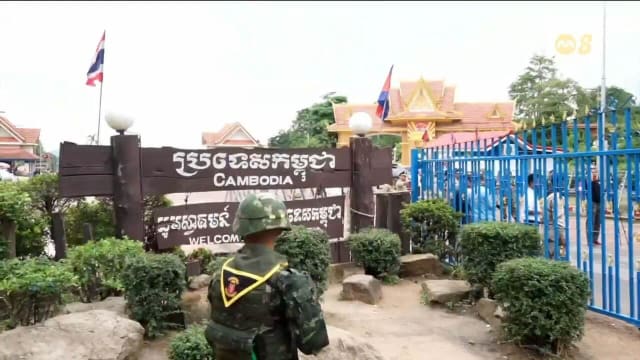 柬埔寨与泰国关系升温 军方明年推强制服役