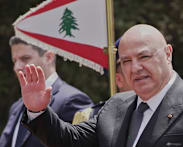 Lebanese president, Hezbollah split over expanded talks with Israel