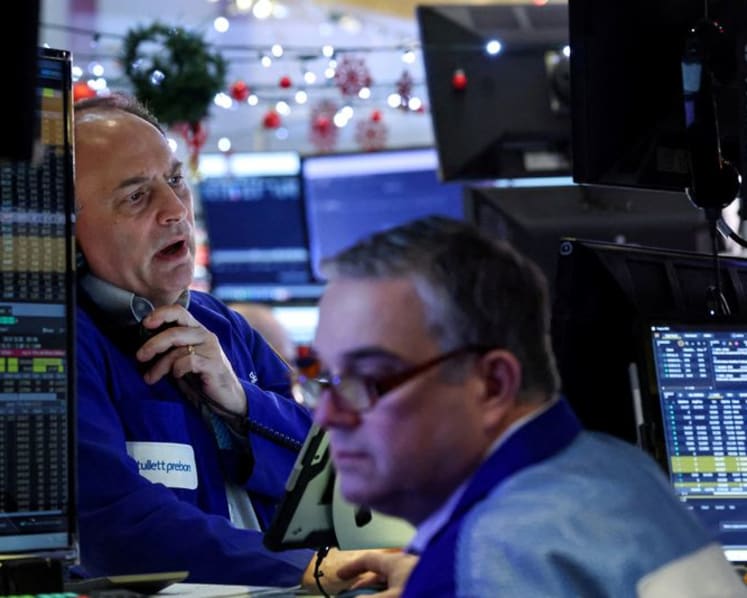 Wall Street closes near record highs; precious metals rise