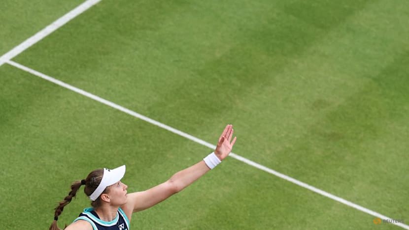 Rybakina battles back to solve Maria problem on busy day at Queen's