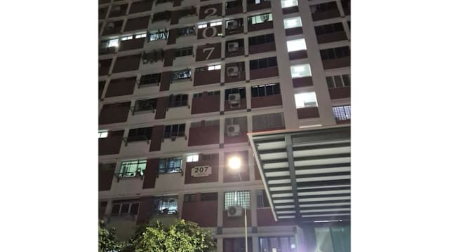 碧山组屋单位疑似煮食酿火 英勇邻居助灭火