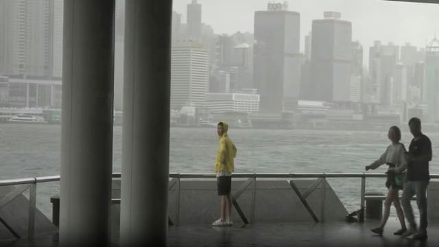 台风韦帕临近 香港天文台改发十号飓风信号