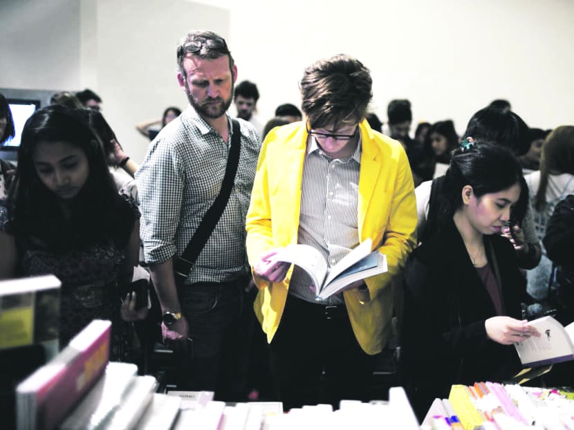 The Singapore Art Book Fair 2016. Photo: Bamvisuals The Singapore Art Book Fair 2016. Photo: Bamvisuals