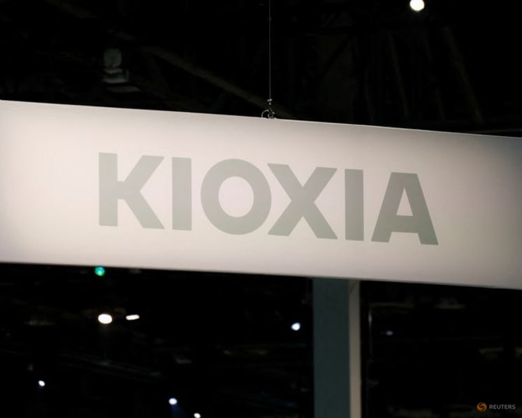 Kioxia shares slump 12% as AI-related stocks fall
