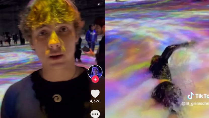 “This Place Is A Tourist Attraction, No?”: TikToker Defends Himself After Getting Slammed For Swimming At TeamLab Tokyo