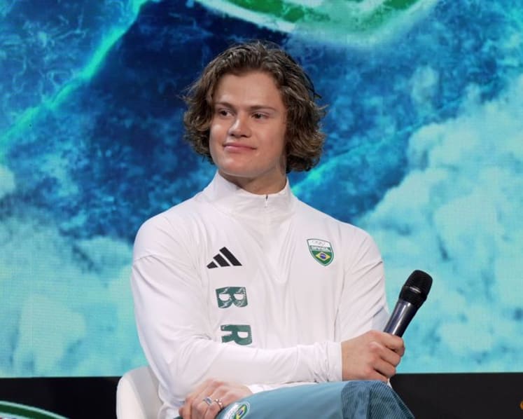 Alpine skiing-Girardelli hails showman Pinheiro Braathen as great for the sport