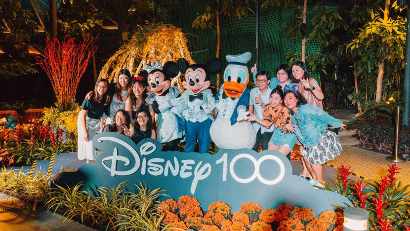 Jewel Lapangan Terbang Changi bertukar wajah sempena sambutan Disney100