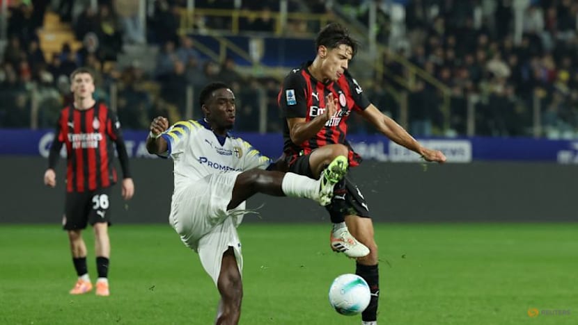 Milan let two-goal lead slip in 2-2 draw at Parma