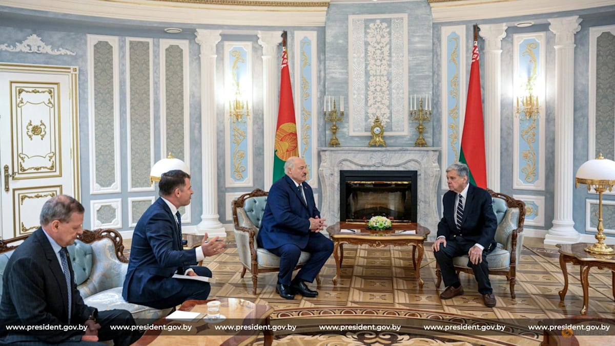 Belarus frees Nobel winner, top opposition figures as US lifts more sanctions Belarus frees Nobel winner, top opposition figures as US lifts more sanctions