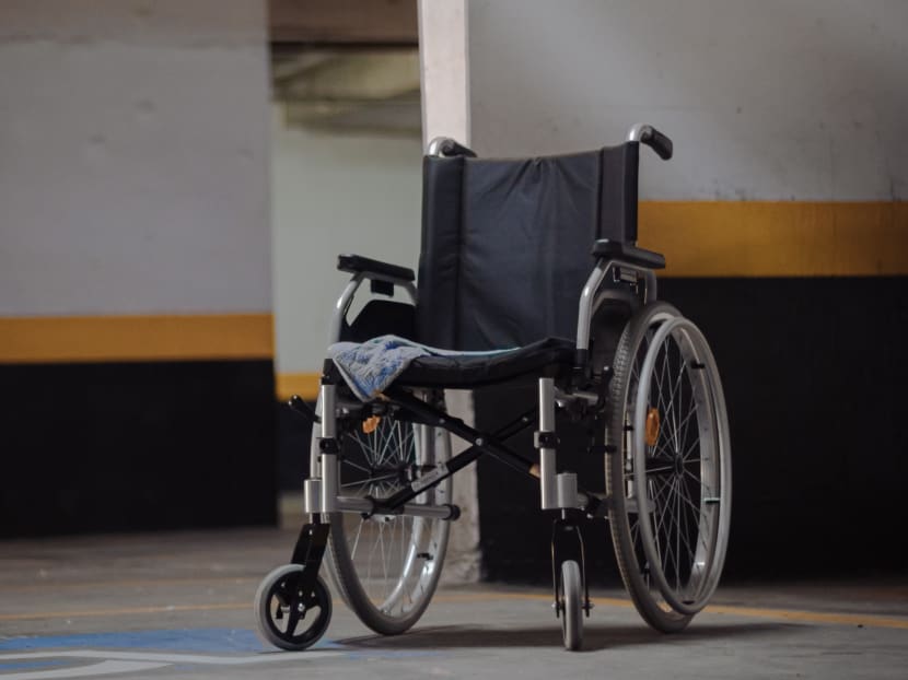 Ling Heng Soon, 64, continued hitting his 84-year-old mother despite their domestic worker pleading with him to stop.