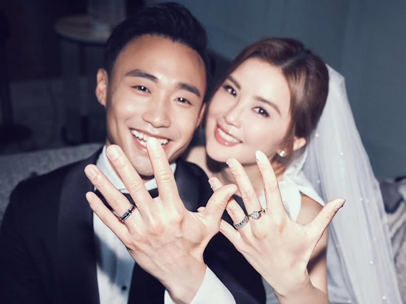 Singer-actress Charlene Choi announces marriage to fitness instructor Elvis Lam 