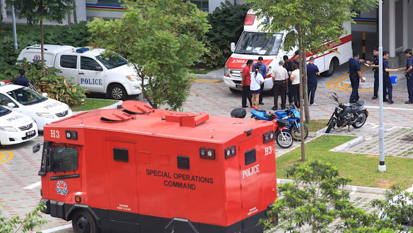 Cops break into Sembawang Drive flat in dramatic end to 17-hour standoff 