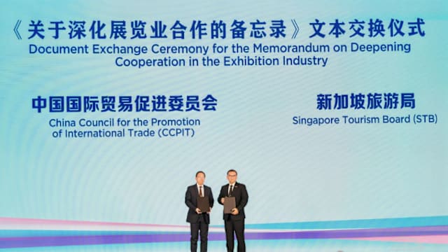 新加坡旅游局与中国合作 联合推动会展行业