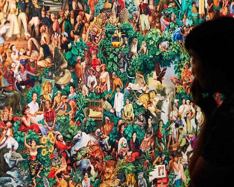Artwork on imaginary rural Vietnam wins regional Signature Art Prize 2018