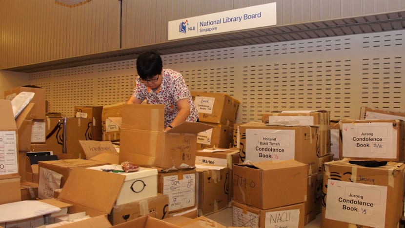 Digital archiving of tributes to Mr Lee Kuan Yew underway
